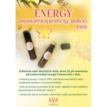 ENERGY aromaterapeutický roll on