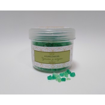 Thyme bath salt with Argan,...