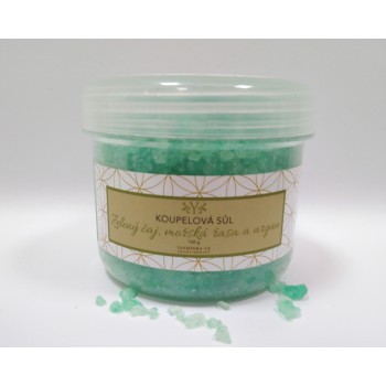 Green tea bath salt with...