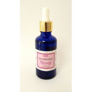 Rose body and massage oil,...