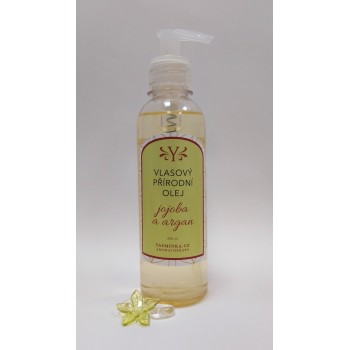 Jojoba and Argan hair oil,...