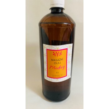 Honey body and massage oil, 1l
