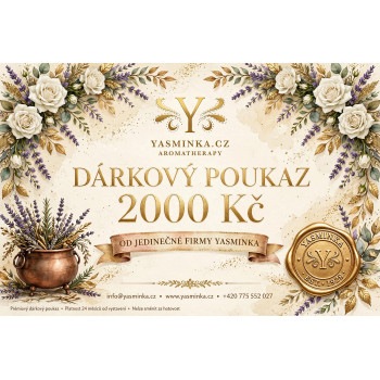 Dárkový poukaz v hodnotě 2000 Kč