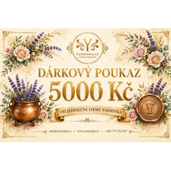 Dárkový poukaz v hodnotě 5000 Kč