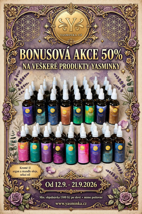 AKCE ZÁŘÍ 2026 - 50% na vše